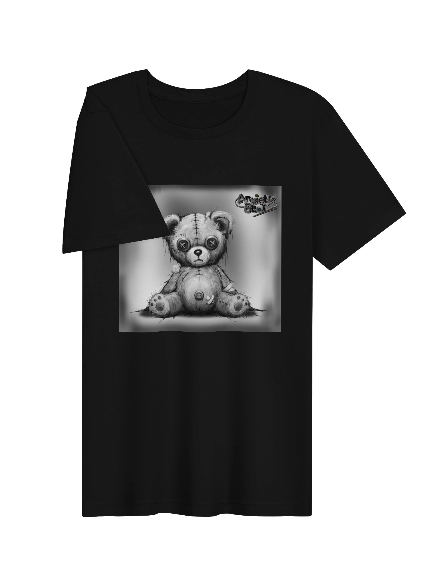 Anxiety Bear Spooky Tshirt product image (3)