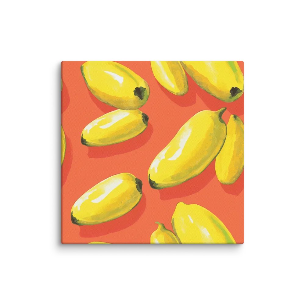 Bright Yellow Papayas Canvas Collection product image (19)