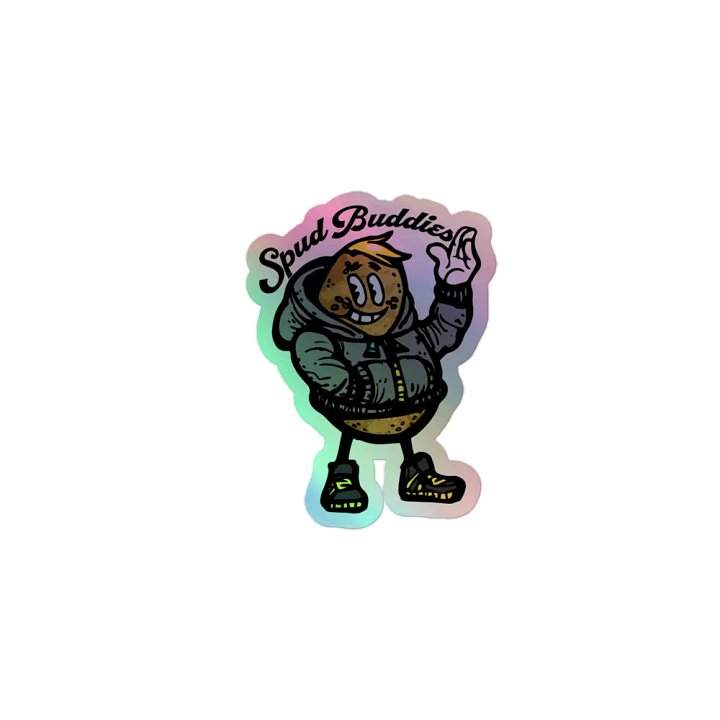 Spud Buddies Holographic Sticker product image (1)