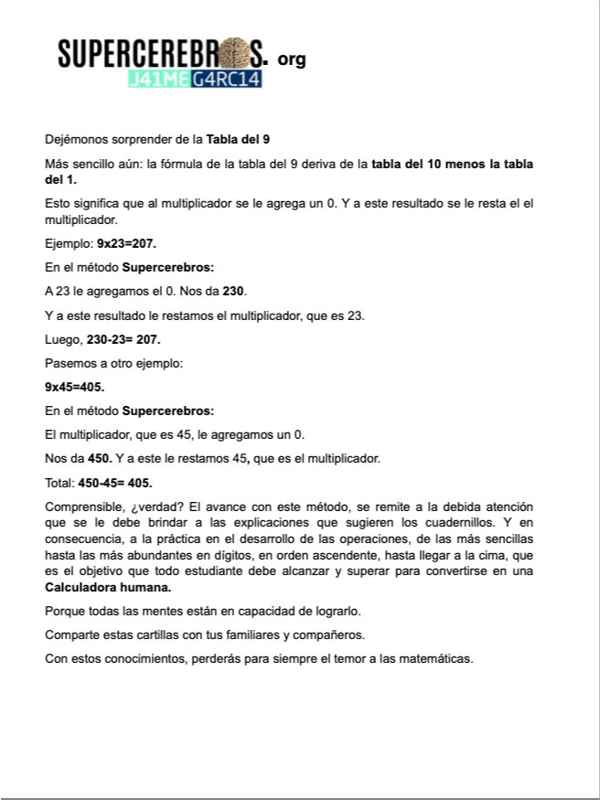 Cartilla Tablas de Multiplicar product image (4)