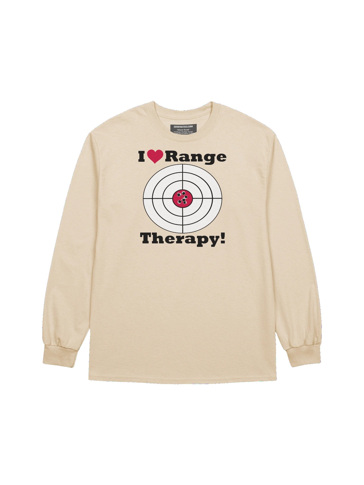 I LOVE Range Therapy Cotton Long Sleeve T-Shirt product image (1)