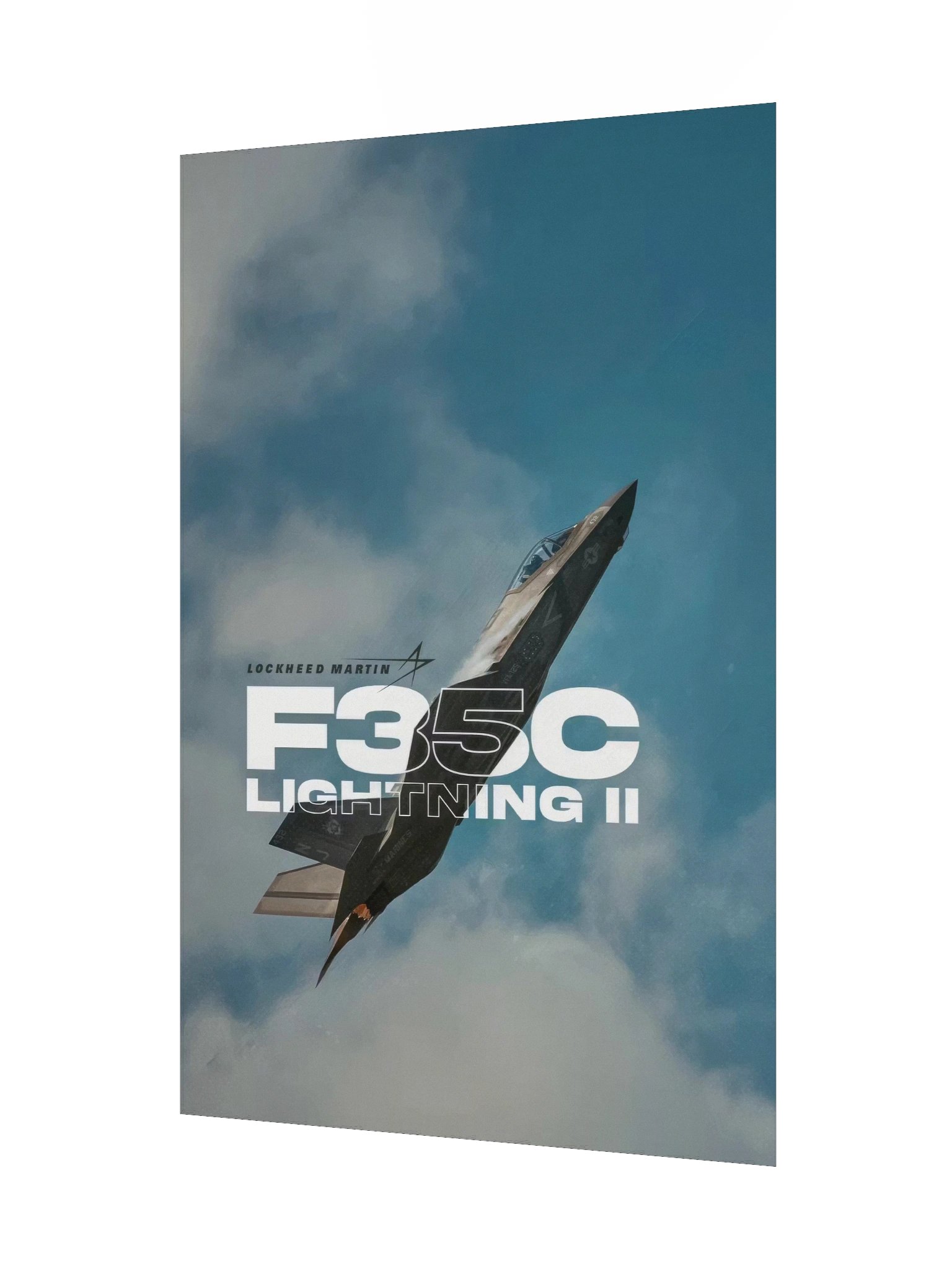 F-35C Lightning II Fighter Jet Poster product image (5)