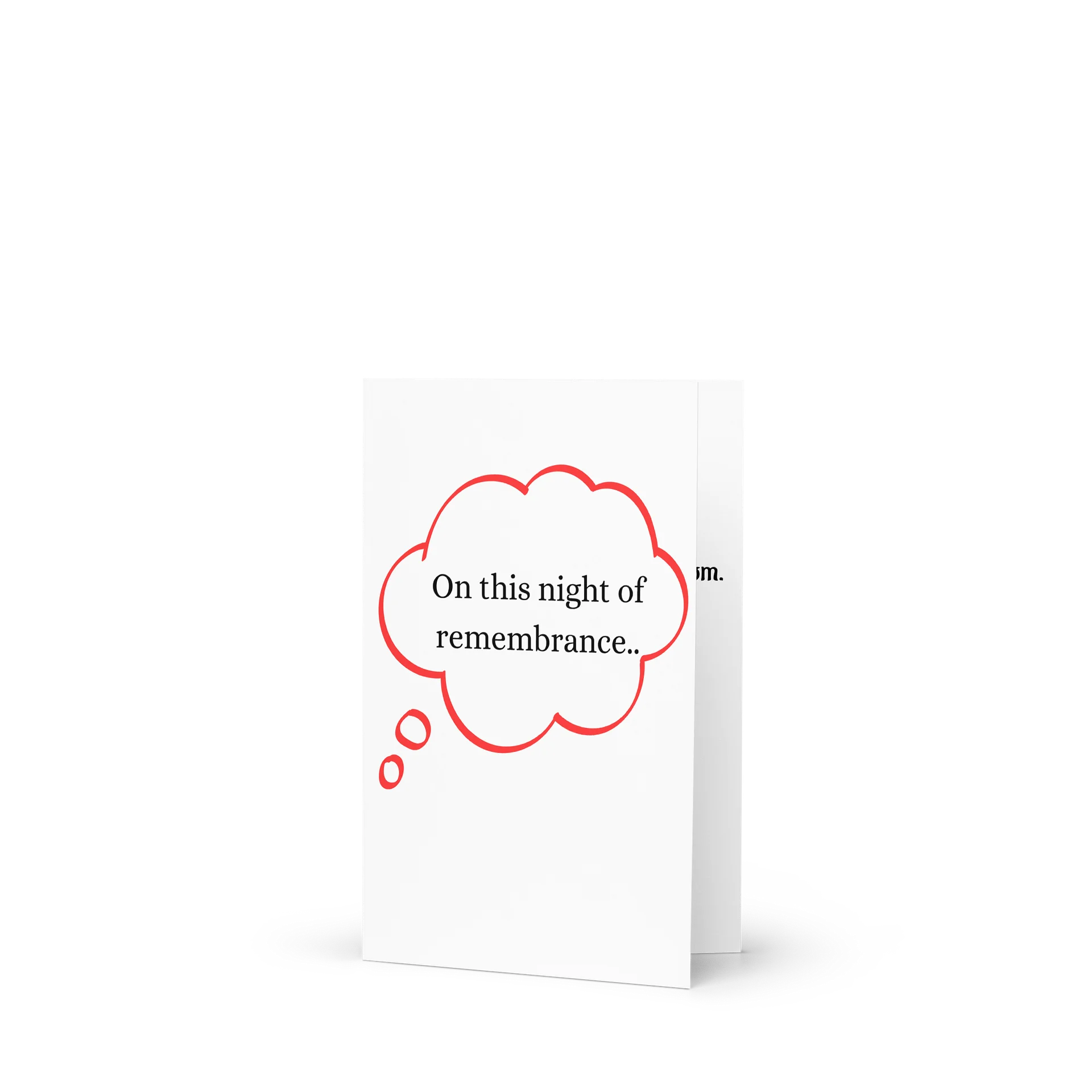 On This Night Greeting Card product image (1)