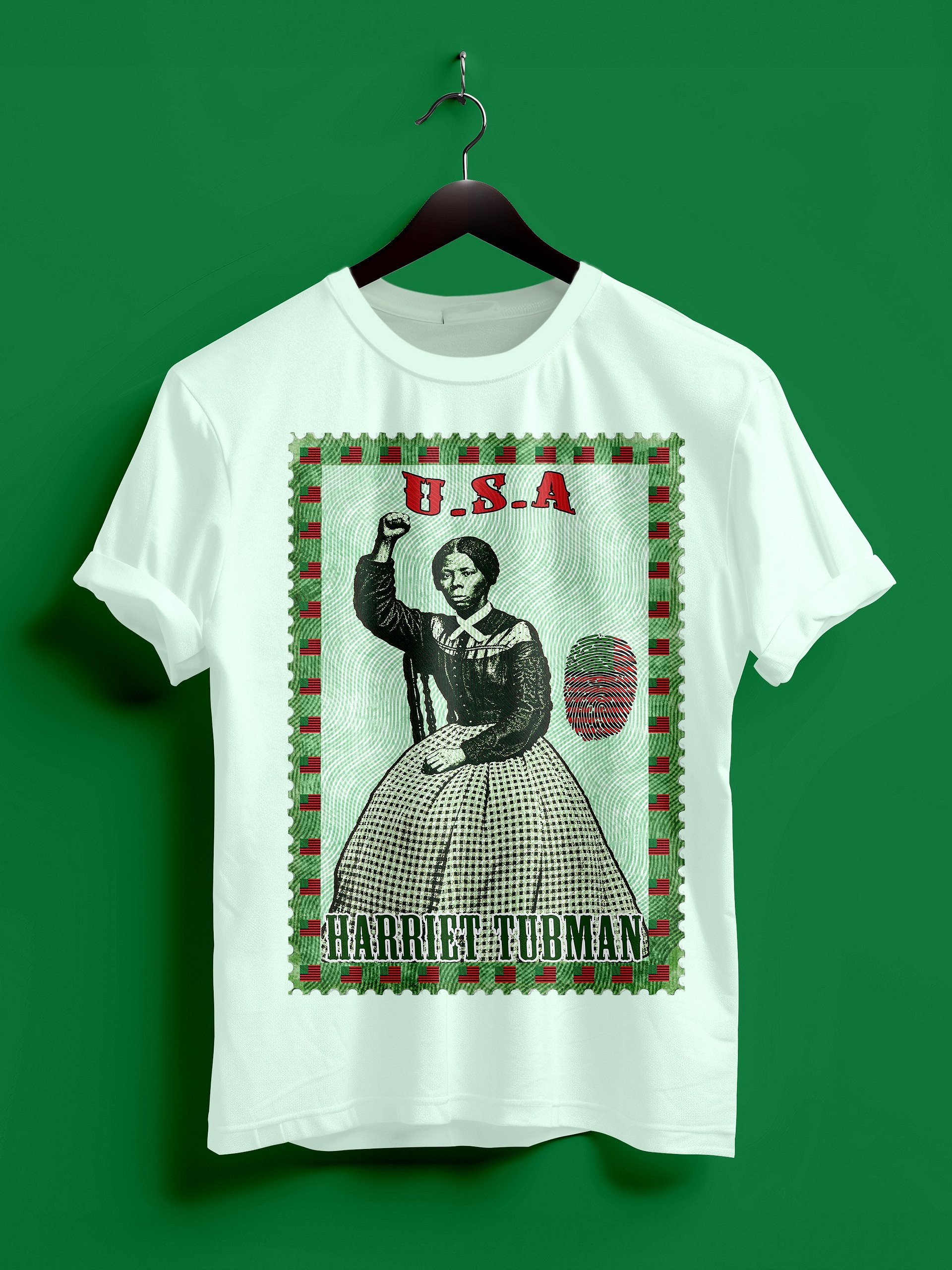 Harriet Tubman Vintage Stamp T-Shirt | Black History Tee product image (1)