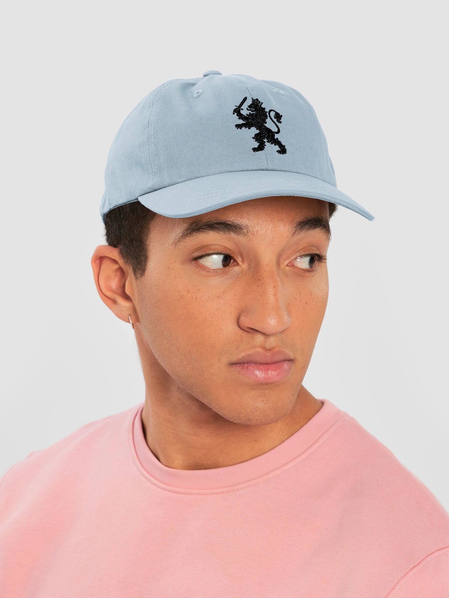Crowned Lion Embroidered Dad Hat product image (50)