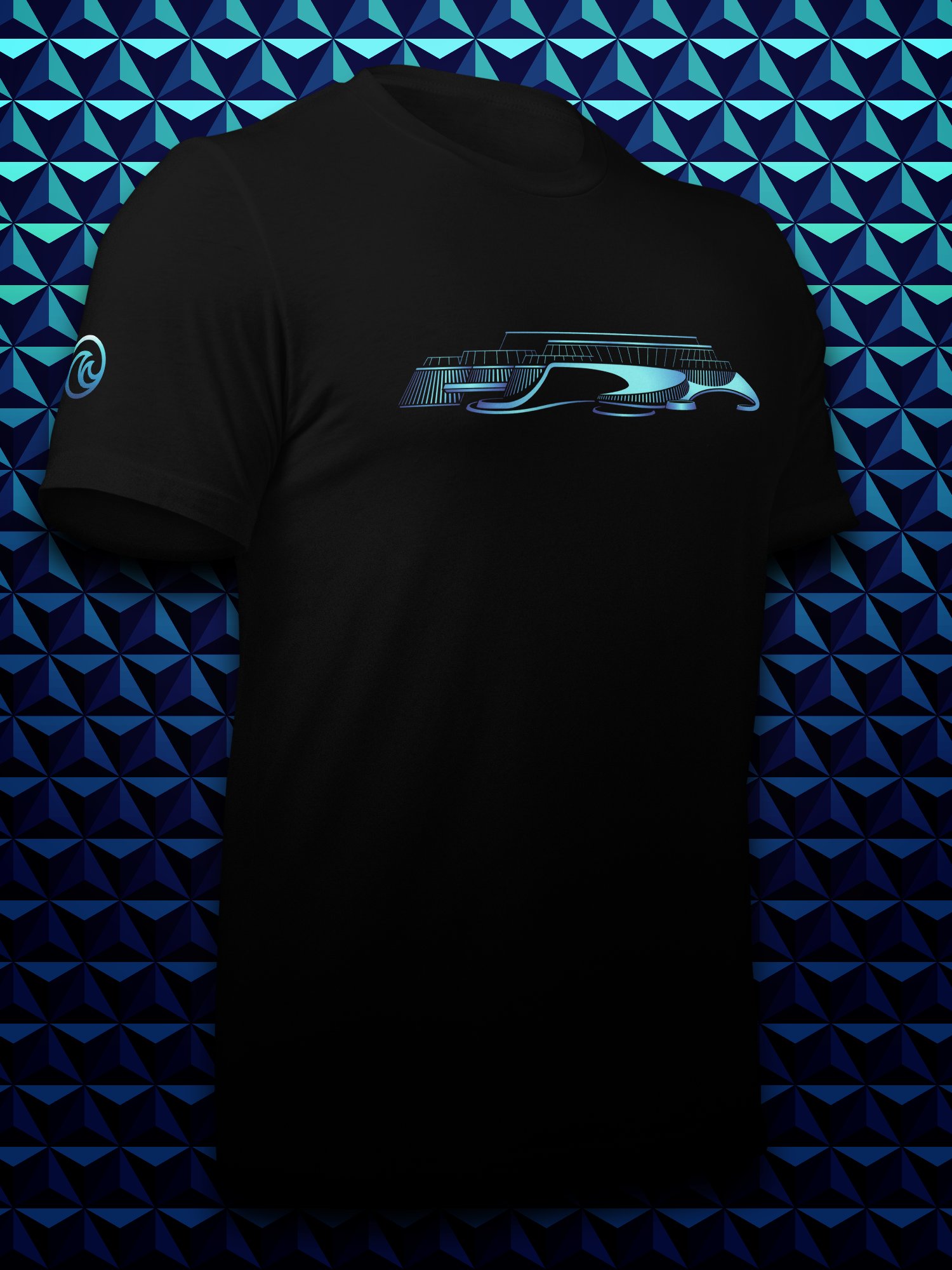 SEAS Line Art Unisex T-Shirt product image (2)