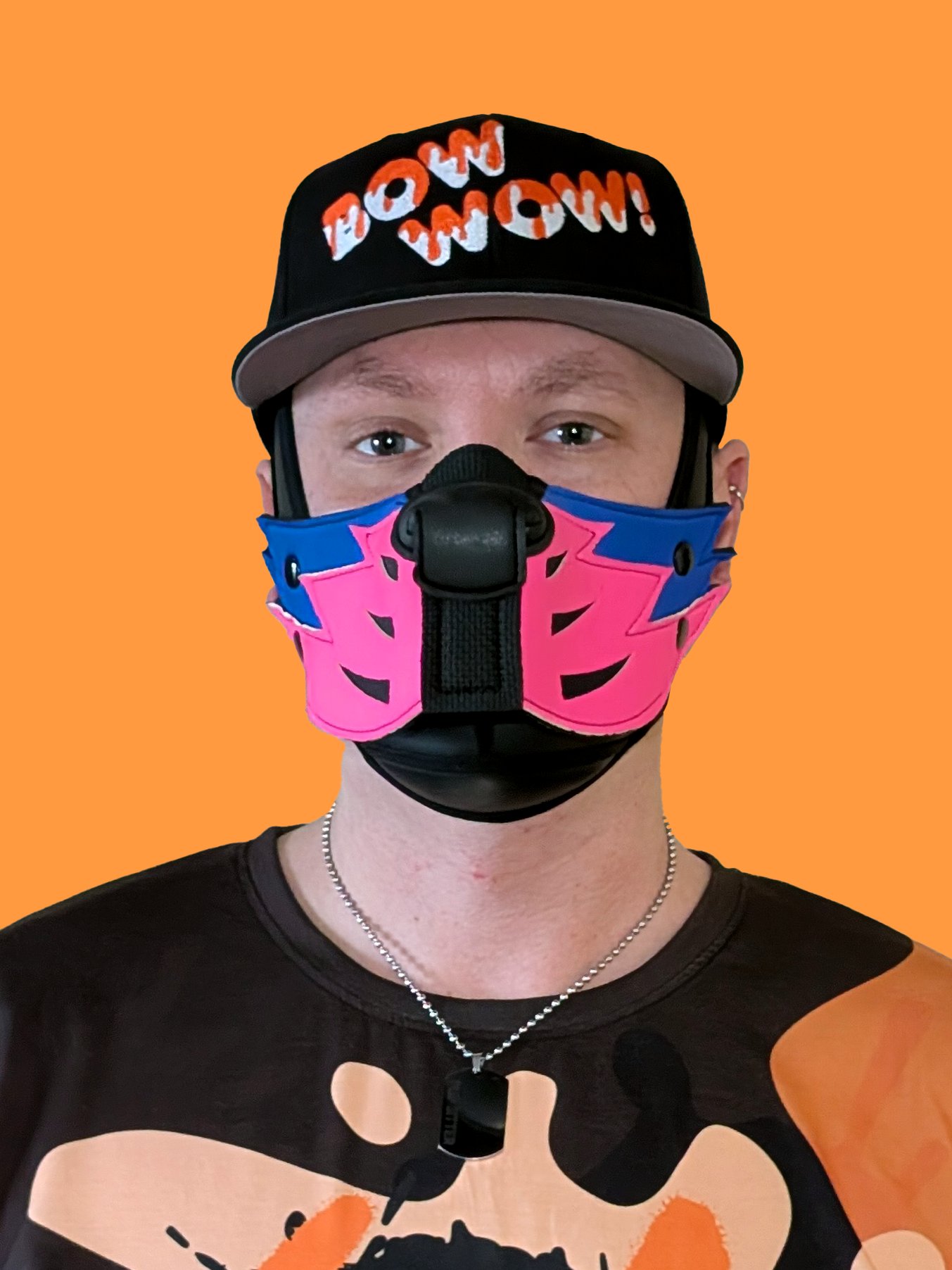 Speak Hat - BOW WOW! - Red Drip product image (2)