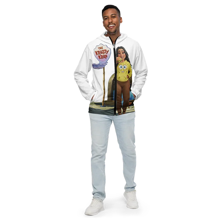 Male Spongy Zip Hoodie — Lowkey Edition product image (1)