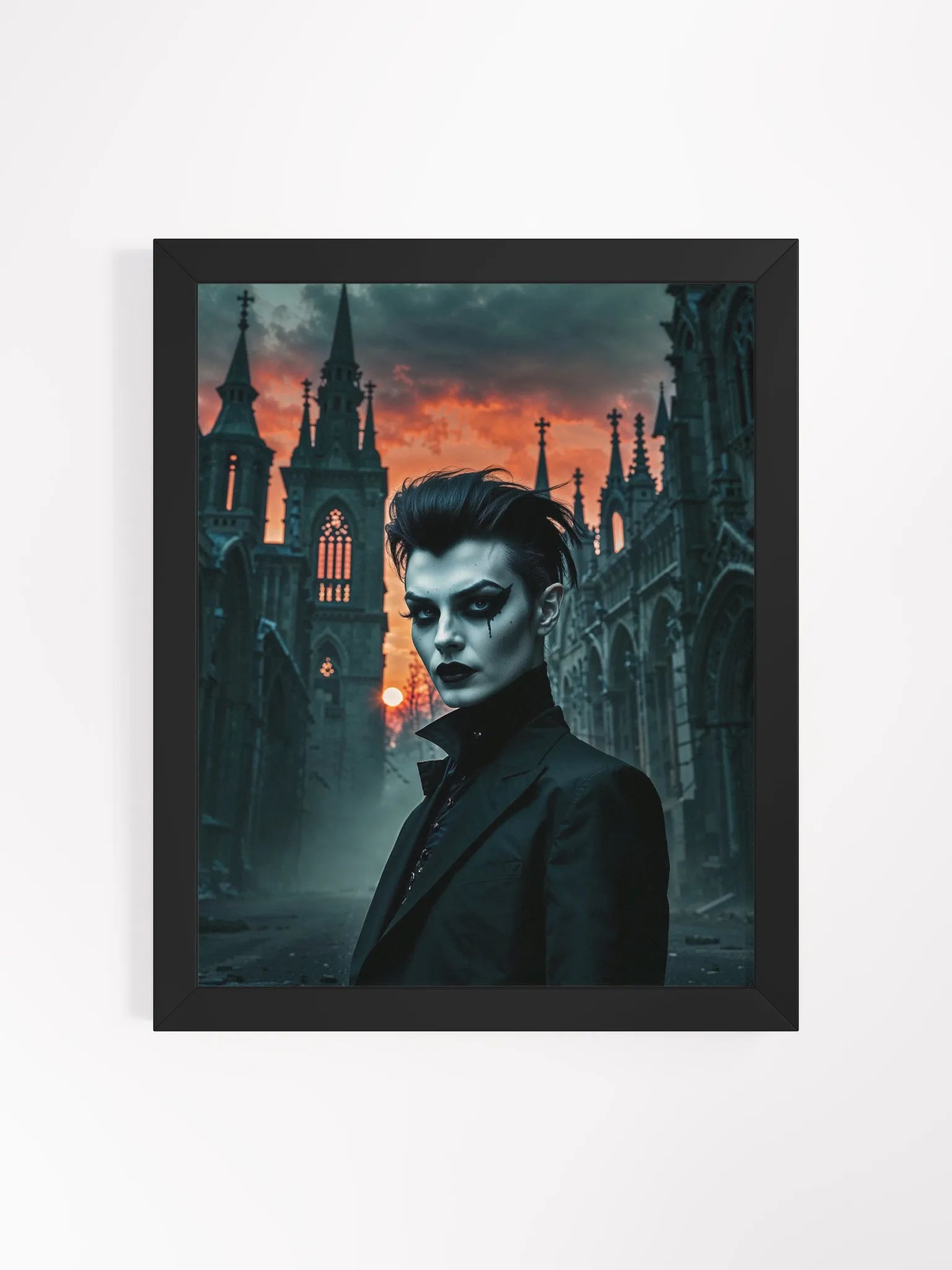 Midnight Sovereign Framed Print product image (2)