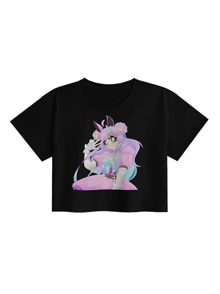 Pastel Unicorn Anime Crop Top product image (2)