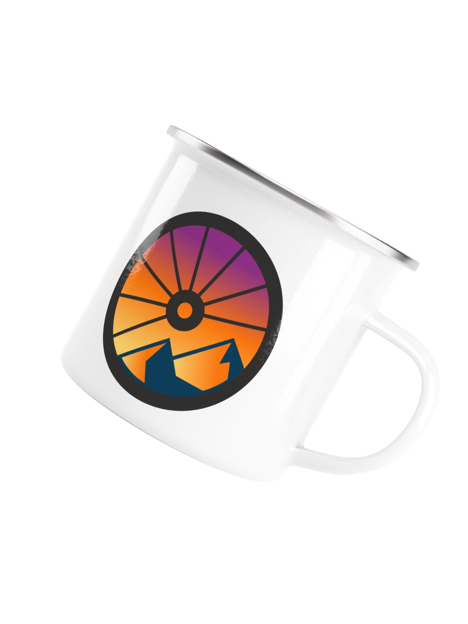 Lost Spoke Enamel Camp Mug – Full Colour product image (6)