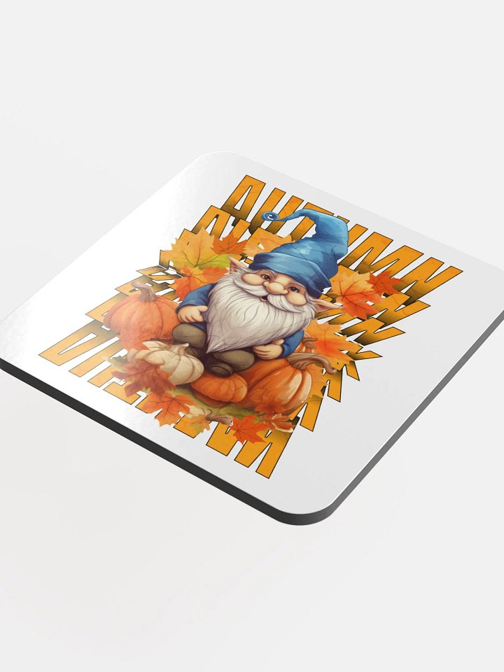 Autumn Gnome Cork Coaster Set product image (1)