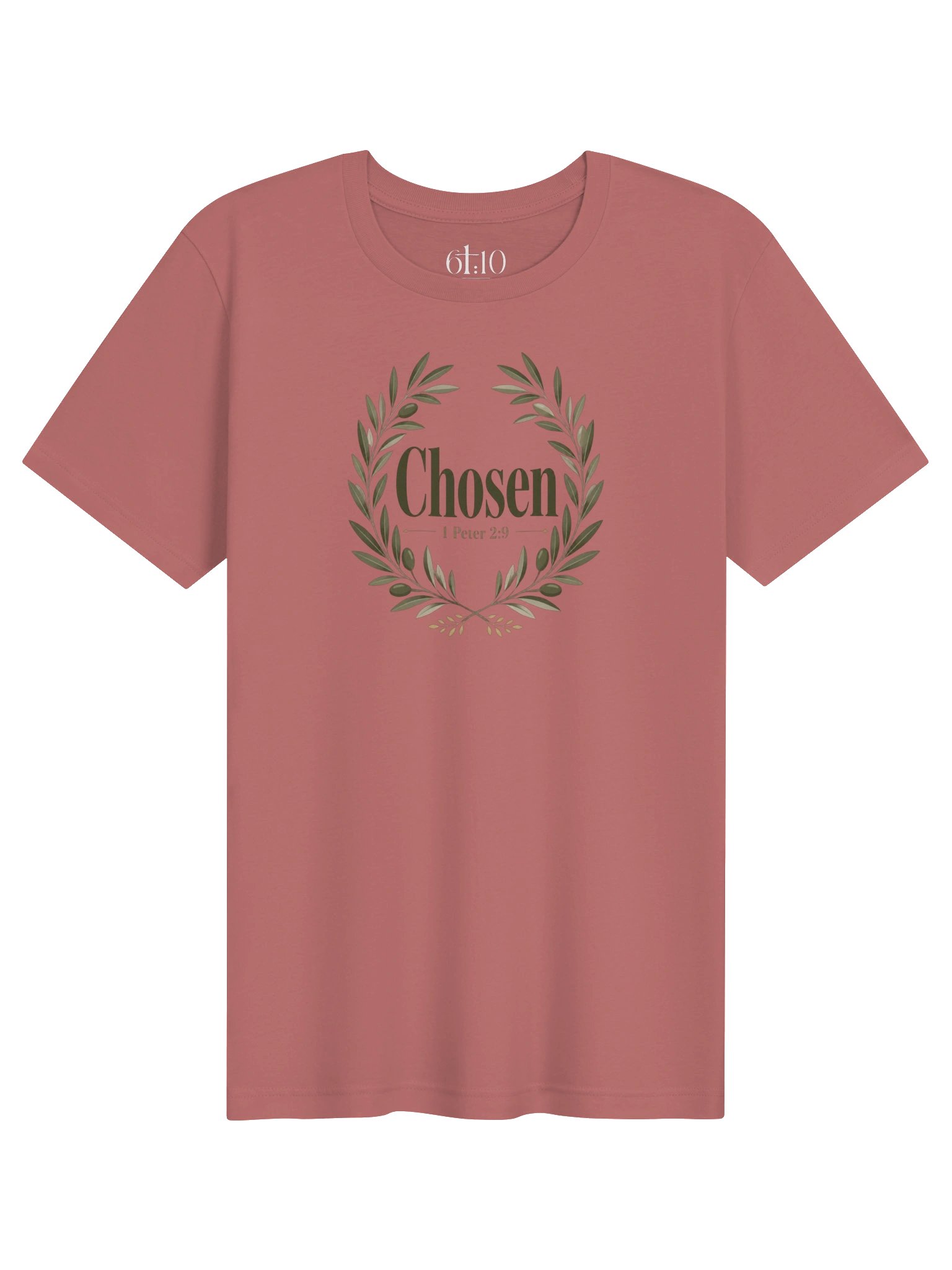 Chosen Laurel Wreath Christian Tee product image (99)