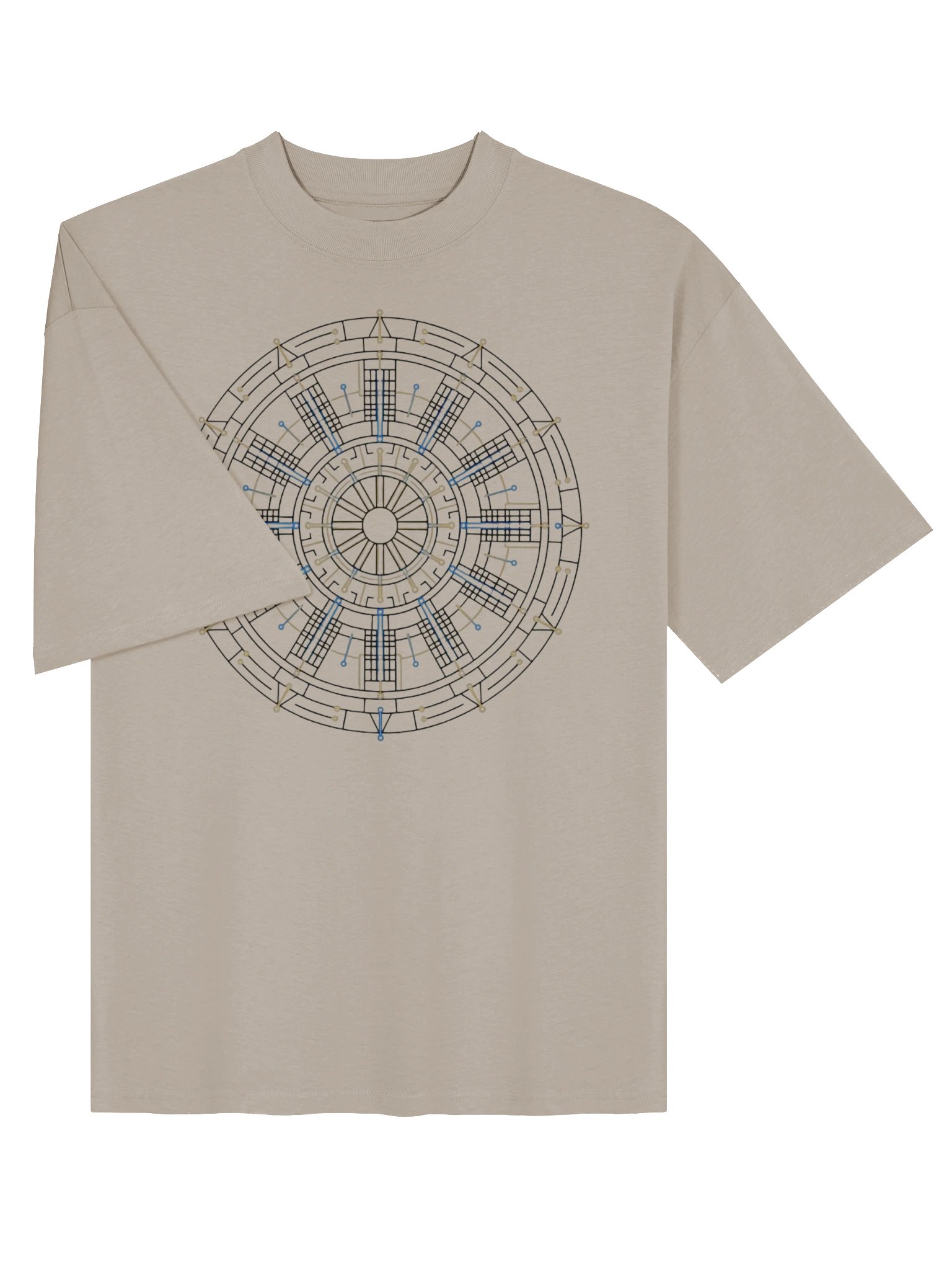 Cosmic Mandala Unisex Tee product image (3)