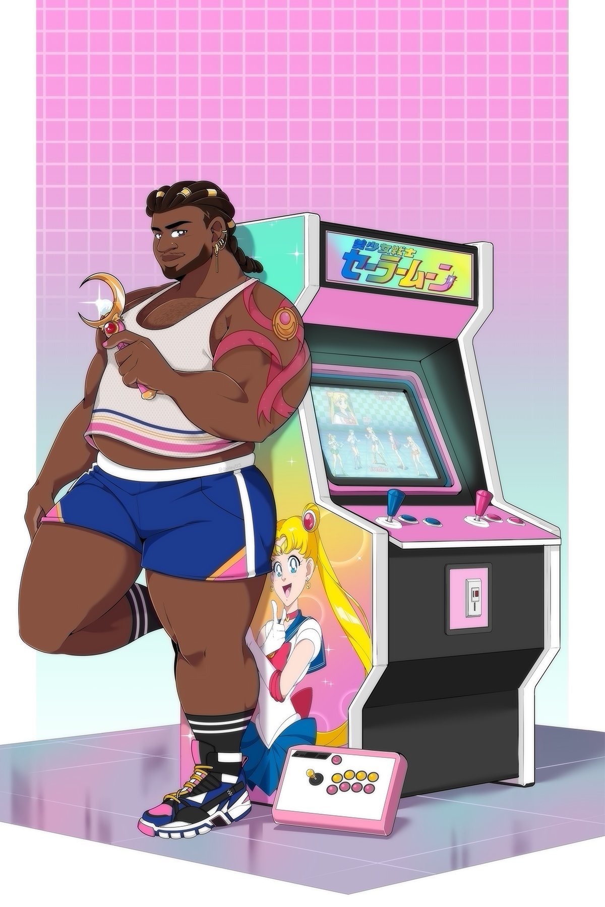 Sailor Boy Arcade Mini Print product image (1)