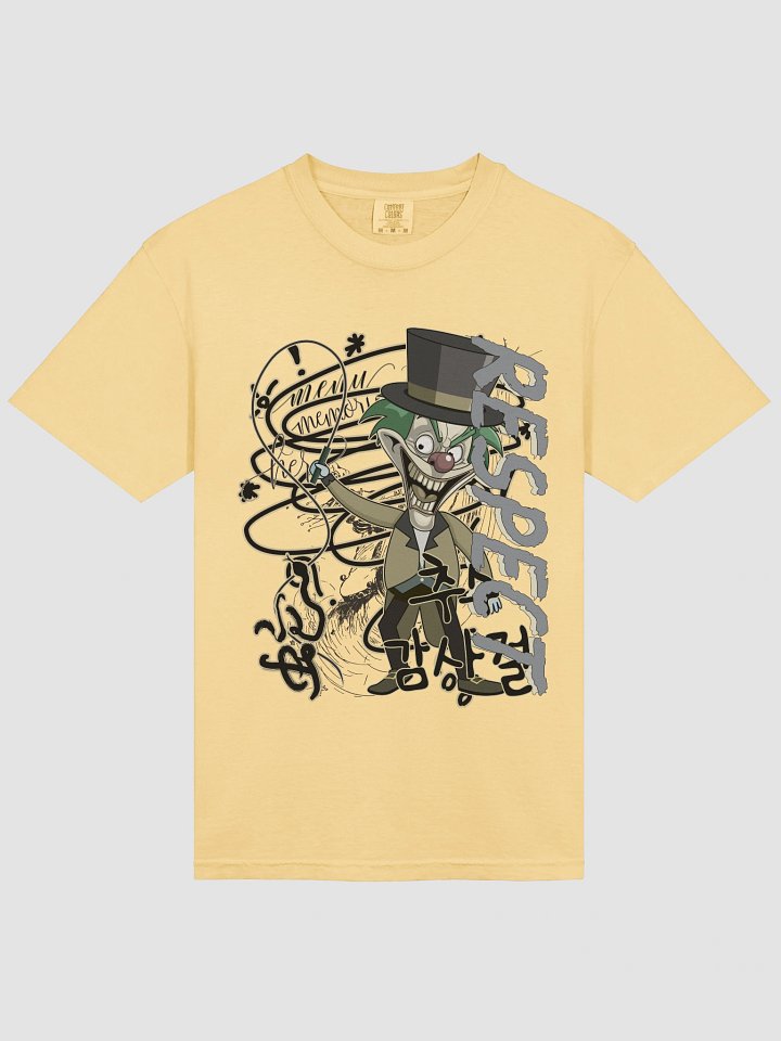 Psycho Clown Streetwear Graphic Tee Respect Shirt product image (62)