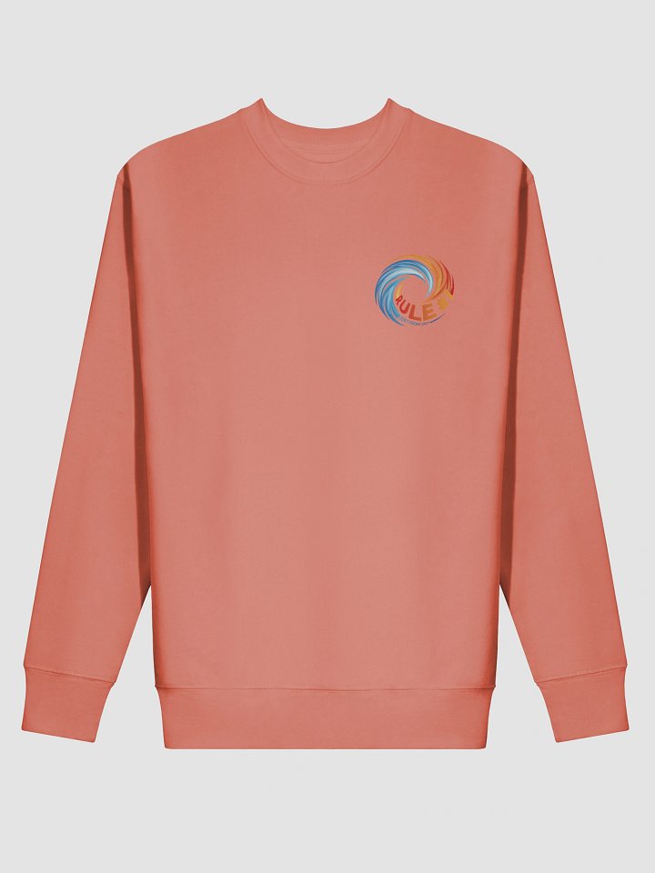 Rule #7 Classic Cotton Sweatshirt Orange and Blue product image (2)