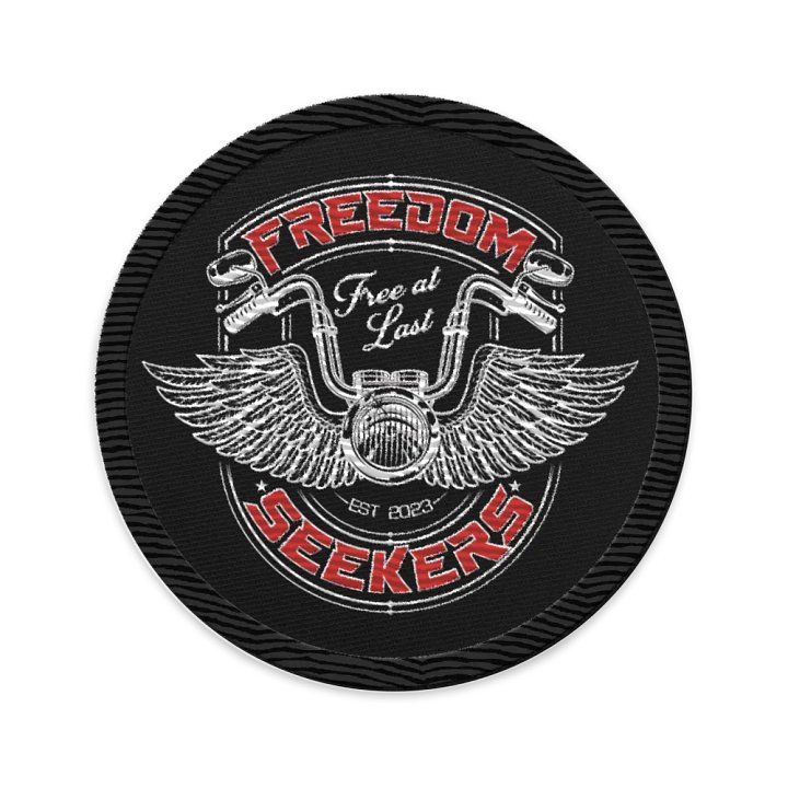 Freedom Seekers Embroidered Patch product image (1)