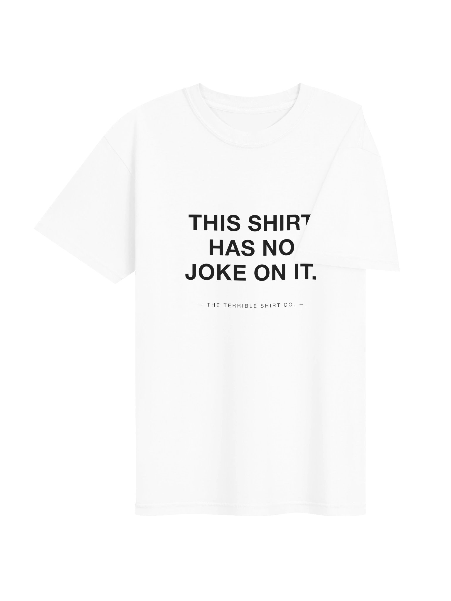 "This Shirt Has No Joke On It" product image (4)