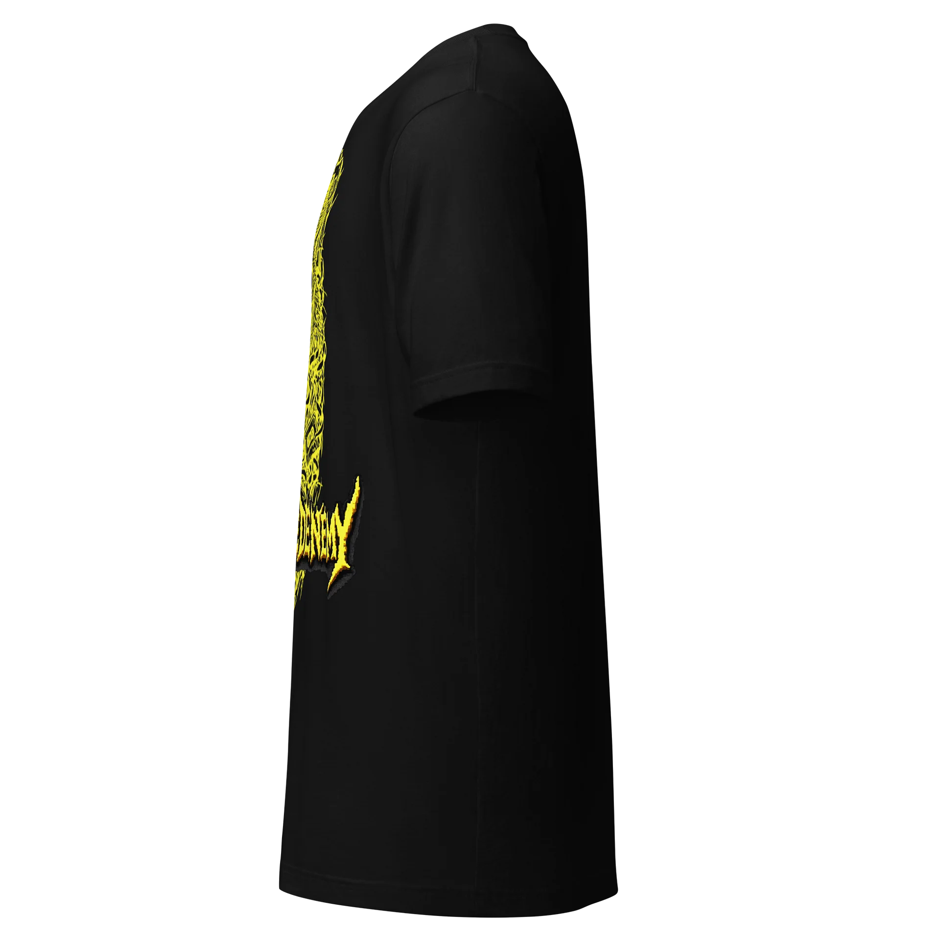 UE - Cheshy-Linework-Yellow_BLK Tee product image (5)