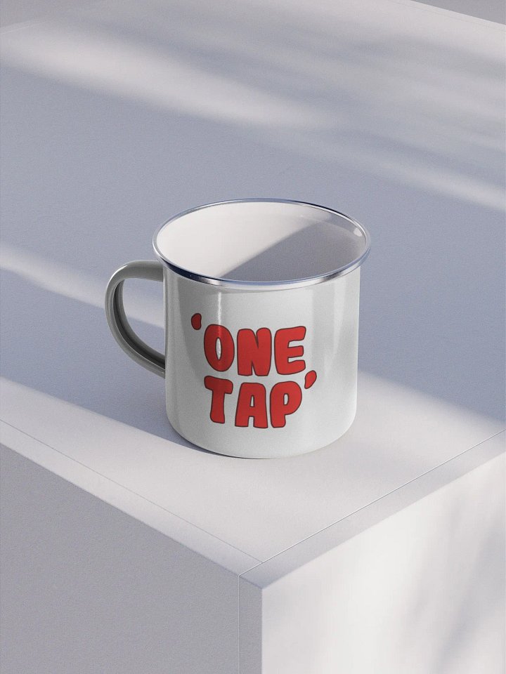 'One Tap' Enamel Mug product image (2)