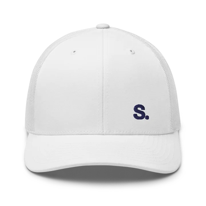 S. White Trucker Hat product image (1)