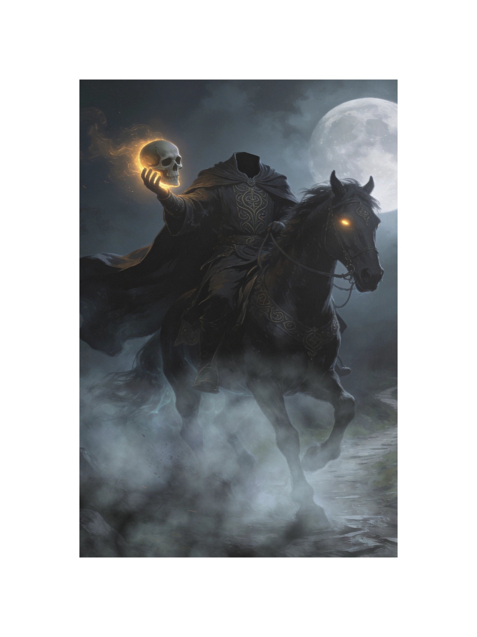 Dullahan – Rider of the Headless Night Poster product image (4)