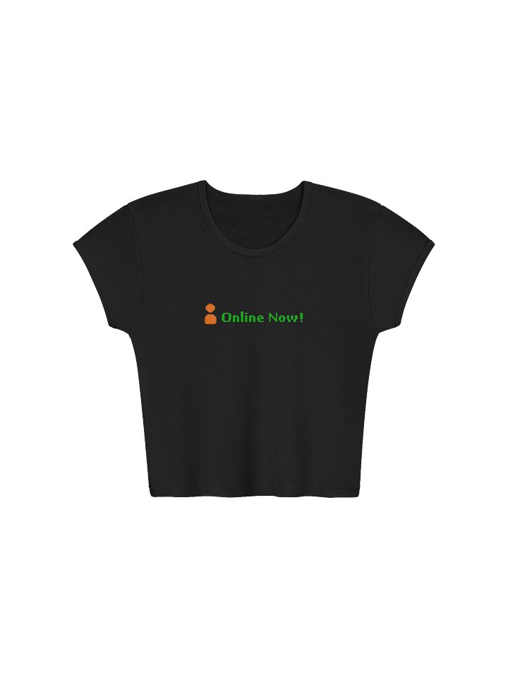 Chronically Online Crop Tee product image (1)