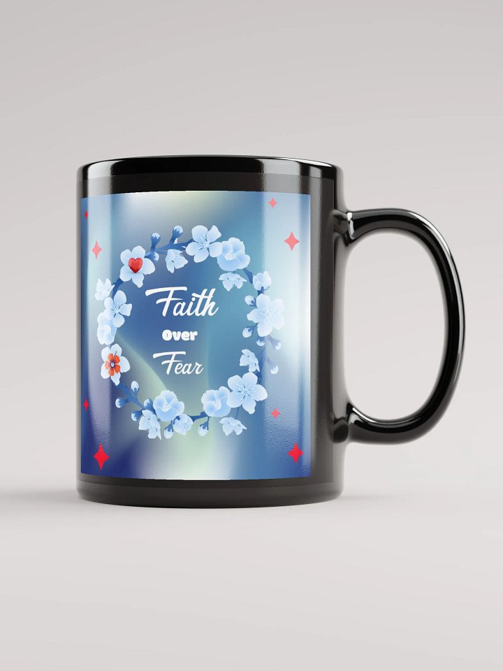 Faithful Blooms Mug Ceramic Coffee Mug with Handles. Reusable Drinkware for Home Office, Stylish Summer Gifts product image (1)
