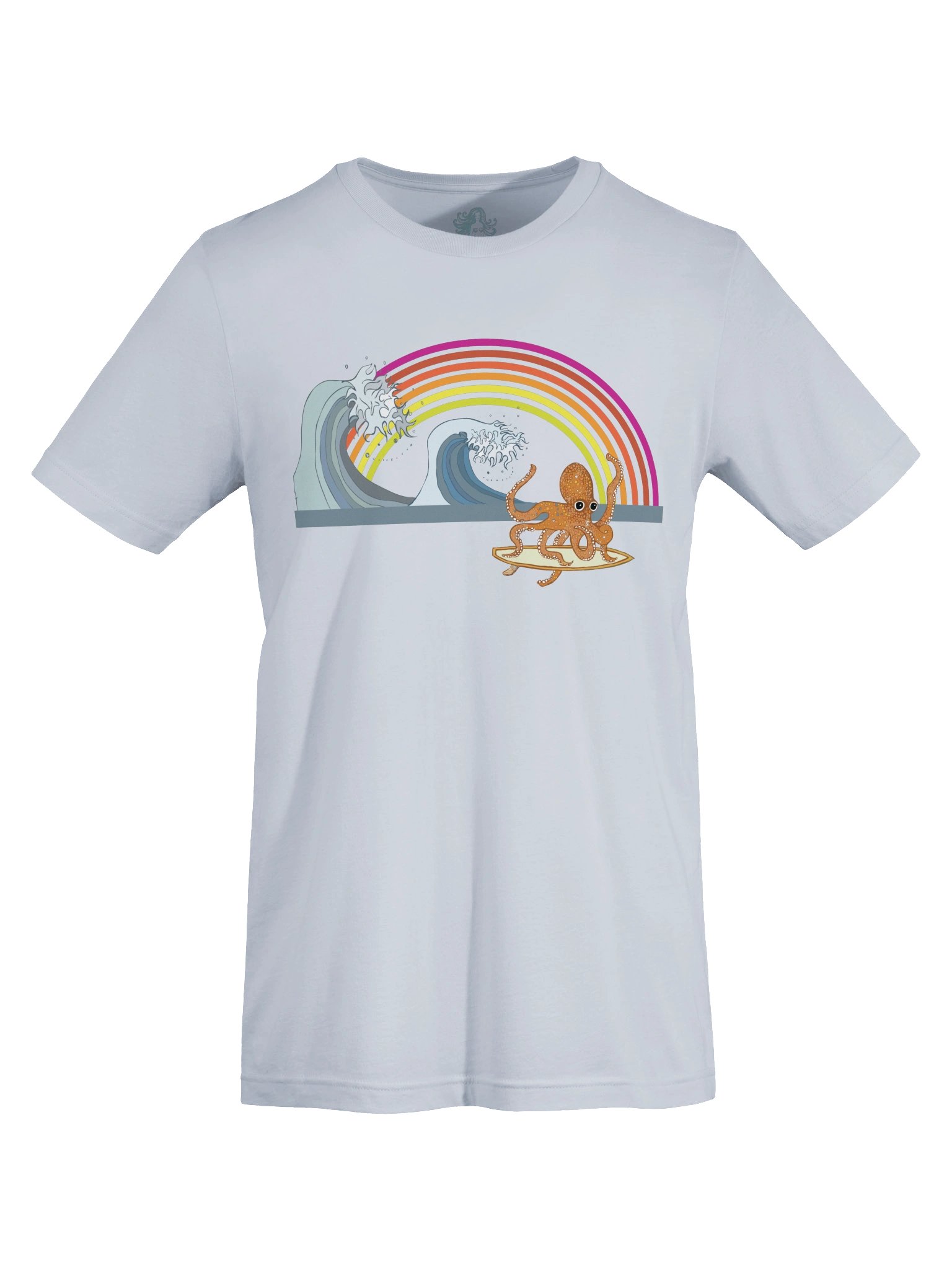 Octopus Wave Unisex T shirt product image (5)