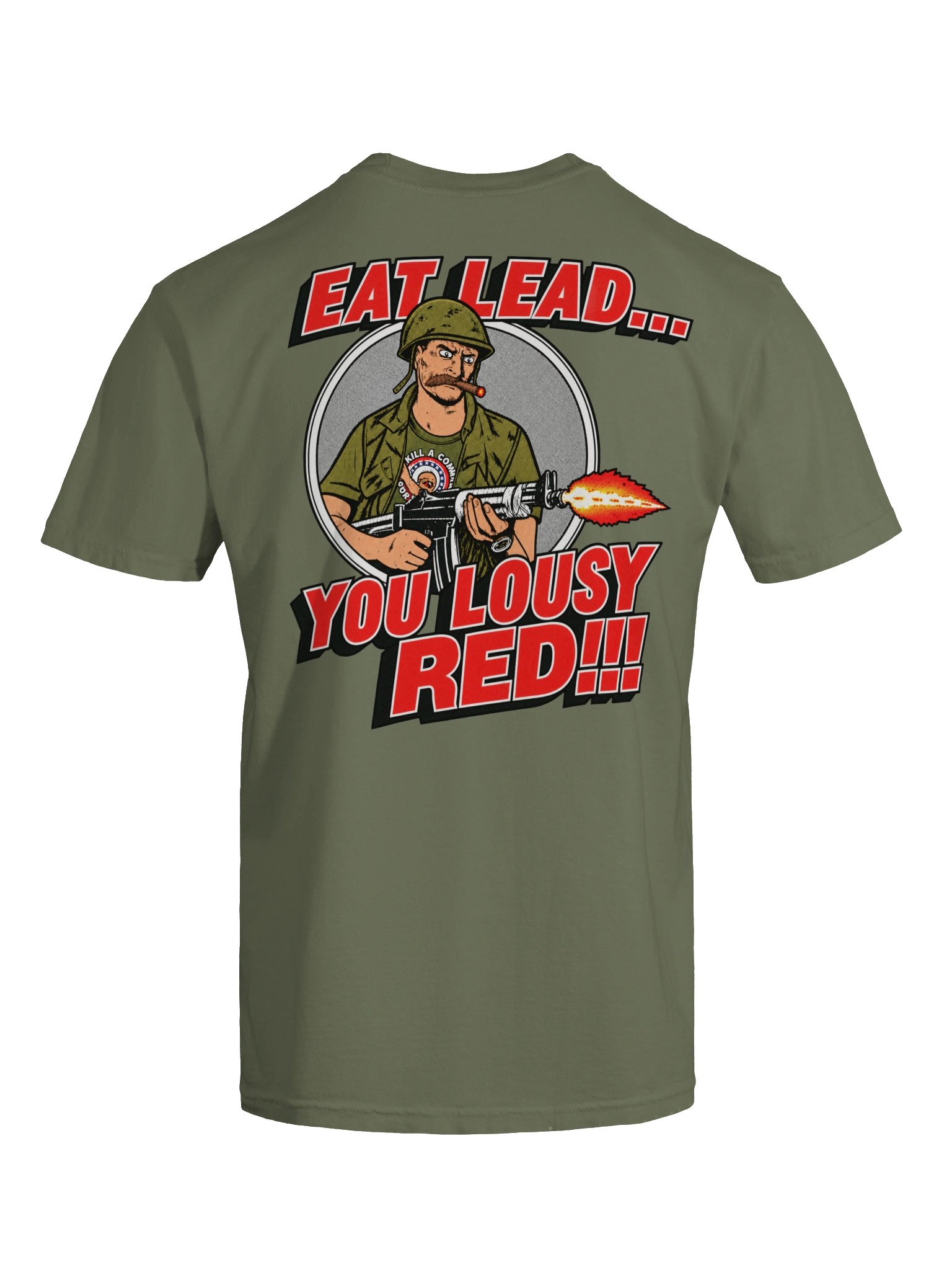 EAT LEAD... YOU LOUSY RED!!! Heavyweight T-Shirt product image (25)