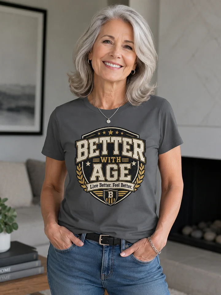 Better With Age Unisex Vintage Athletic T-Shirt product image (2)