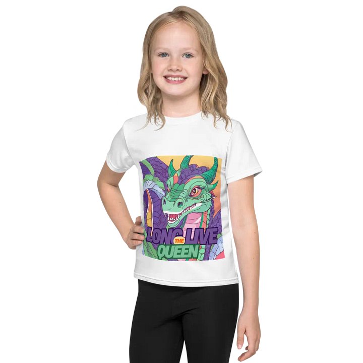 Team Alli Long Live the Queen Kid's T-Shirt product image (1)