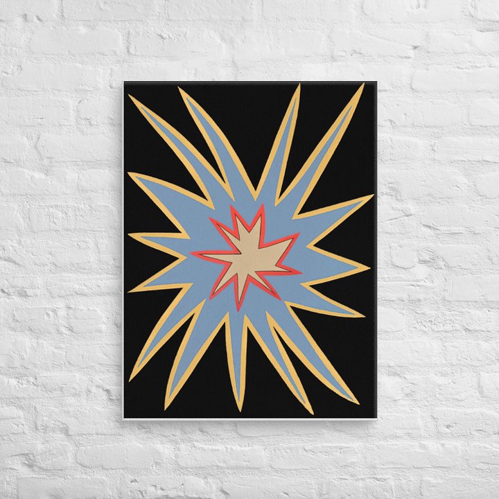 Bedroom Ceiling Starburst on canvas (30" x 40") product image (2)