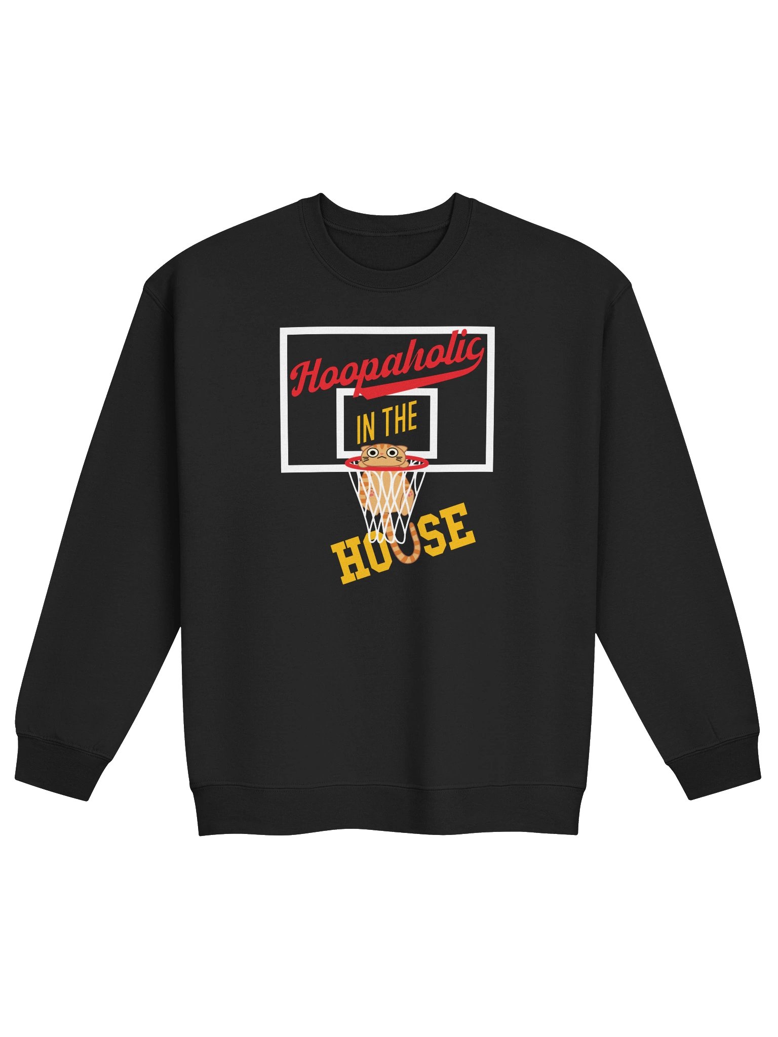 Basketball Cat (Hoopaholic IN THE HOUSE) - Unisex Adult Sweatshirt product image (13)