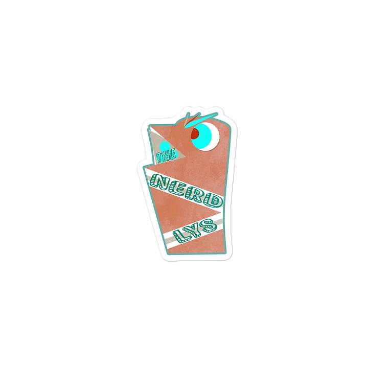 Bird the Nerd Squawk Sticker product image (2)