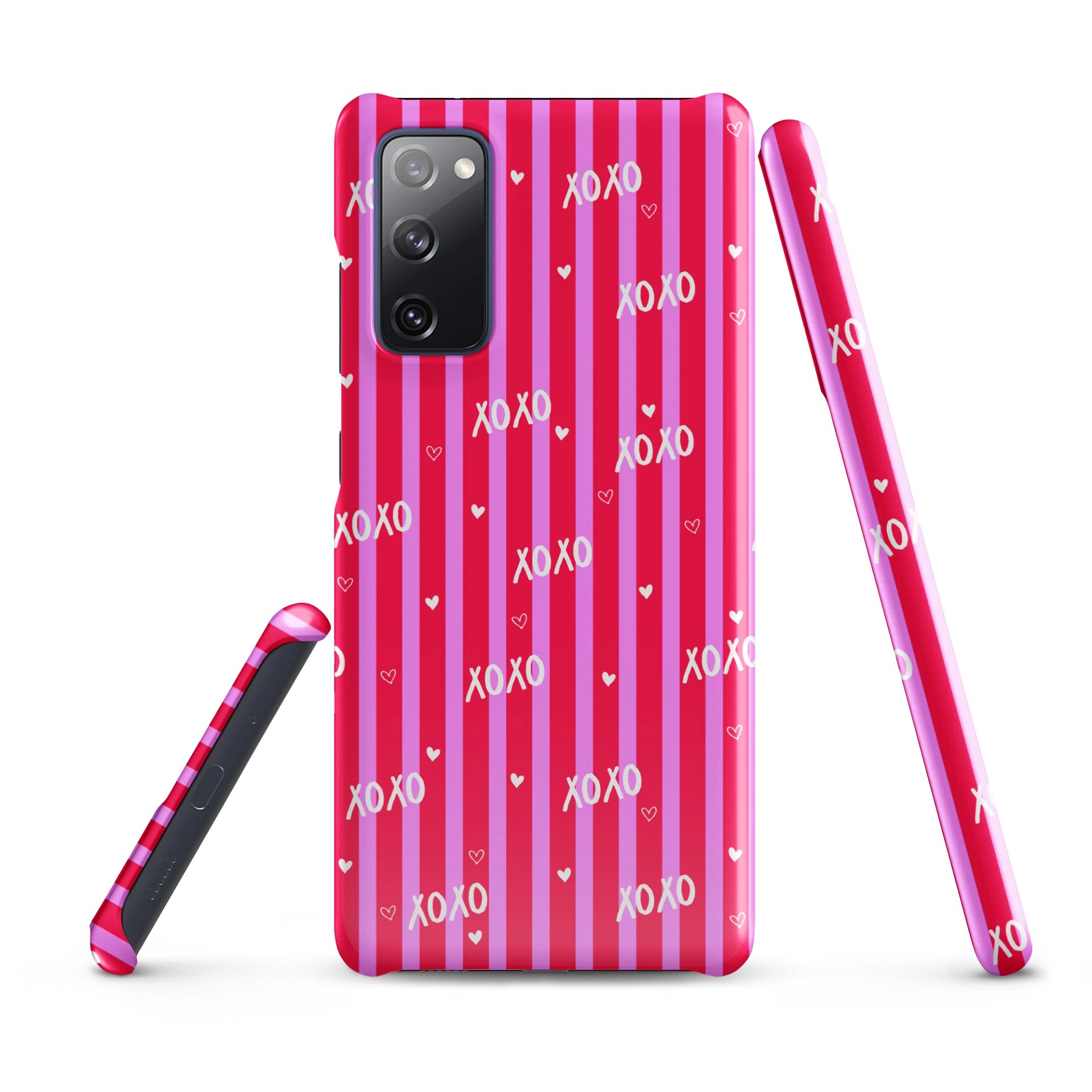 XOXO Blush Samsung® Snap 20 Plus, 20 FE, 20 Ultra, 20, 21 FE, 21, 21 Plus, 21 Ultra, 22, 22 Plus, 22 Ultra, 23, 23 Ultra, 23 Plus, 24 Plus, 24, 24 Ultra, 25 Plus, 25 Ultra, 25 Cases. product image (1)