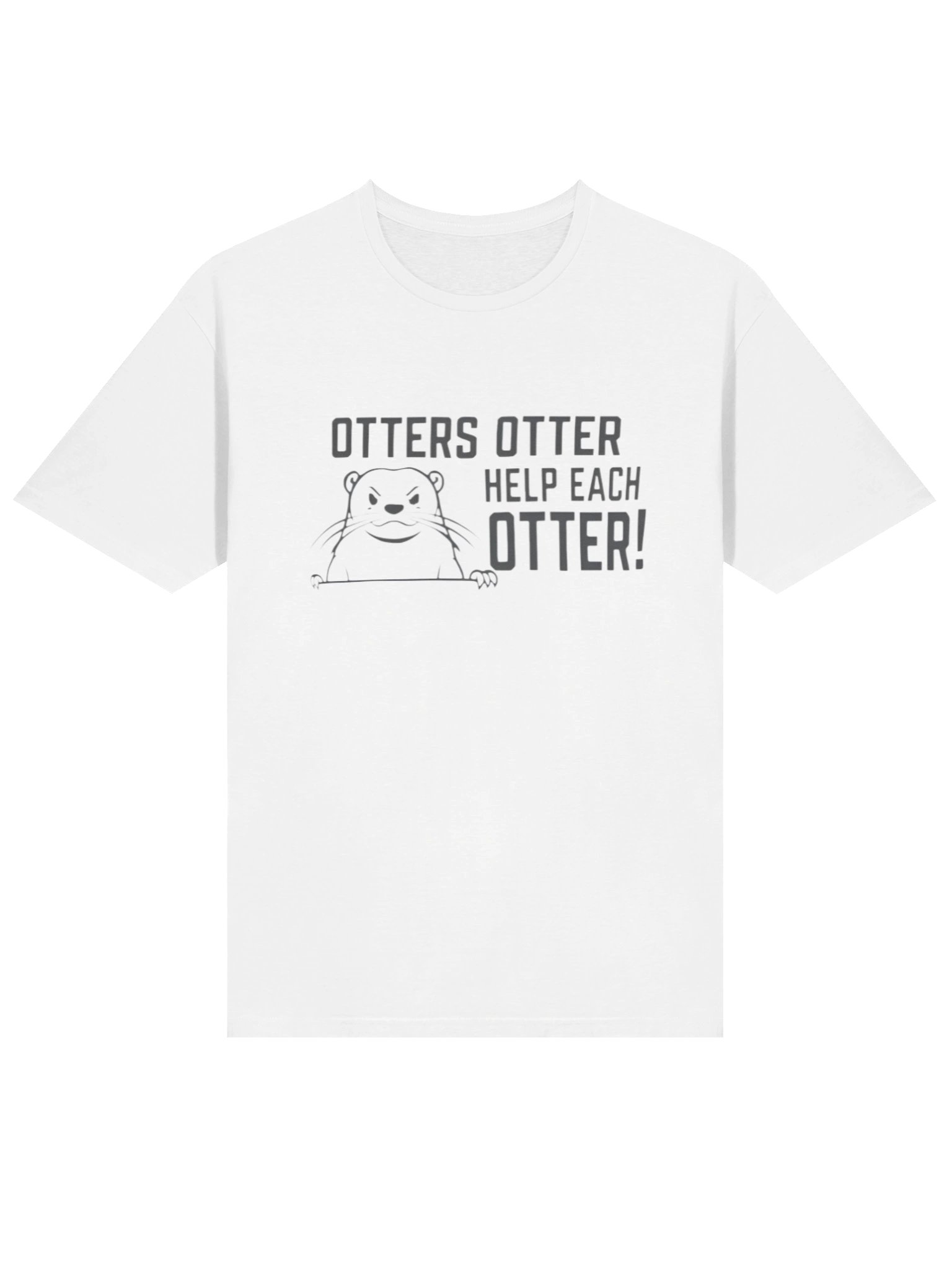 Otters Otter Help Each Otter with a Positive Message Shirt product image (2)