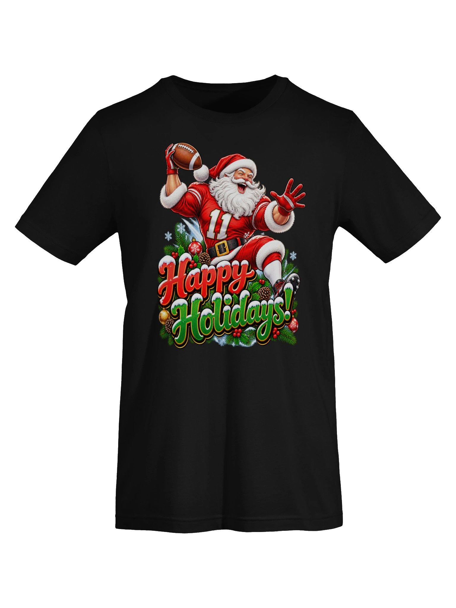 HAPPY HOLIDAYS — SANTA HAS ENTERED THE GAME! AMERICAN FOOTBALL product image (13)