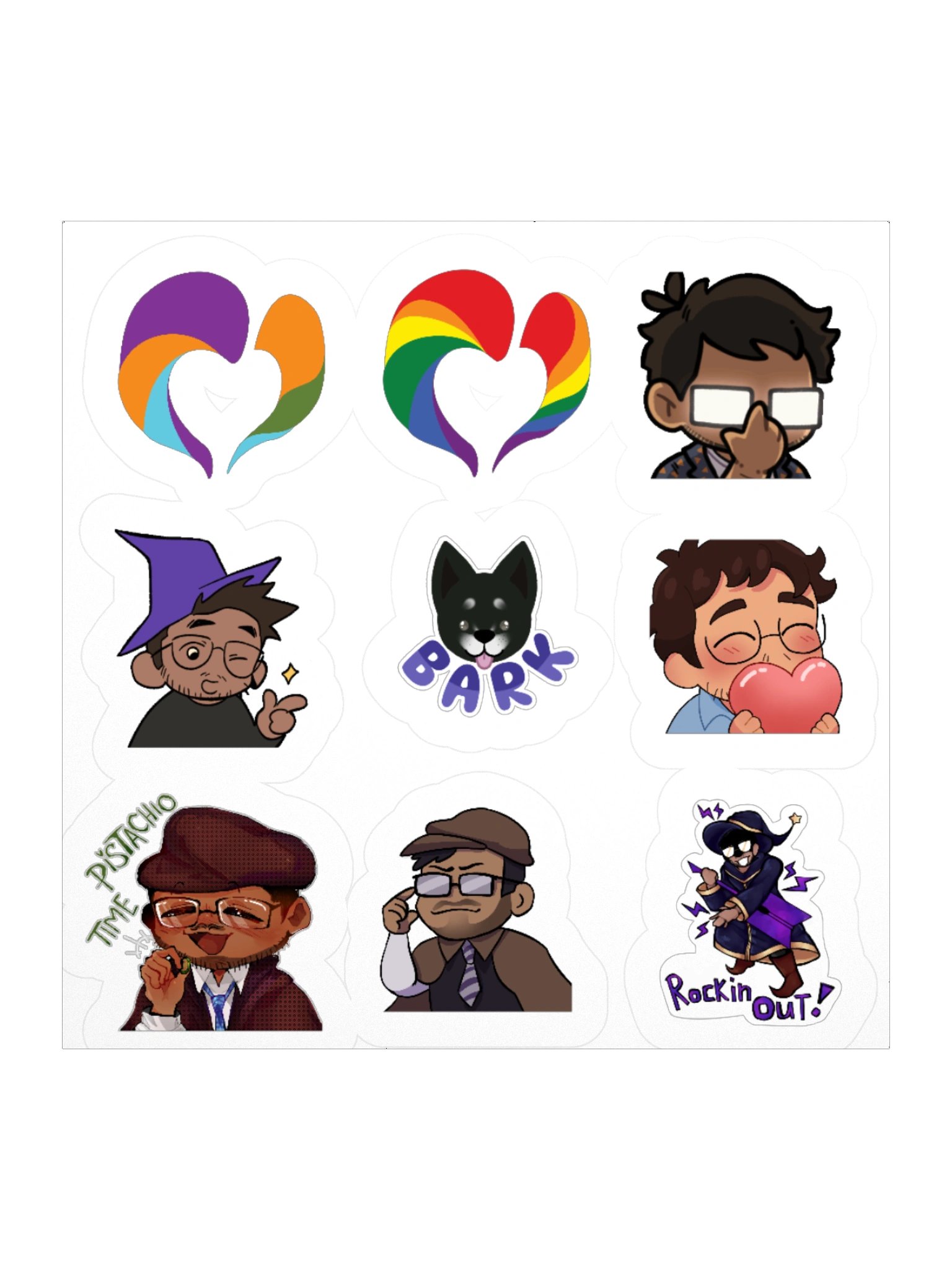 Psy Stickers Pack product image (1)