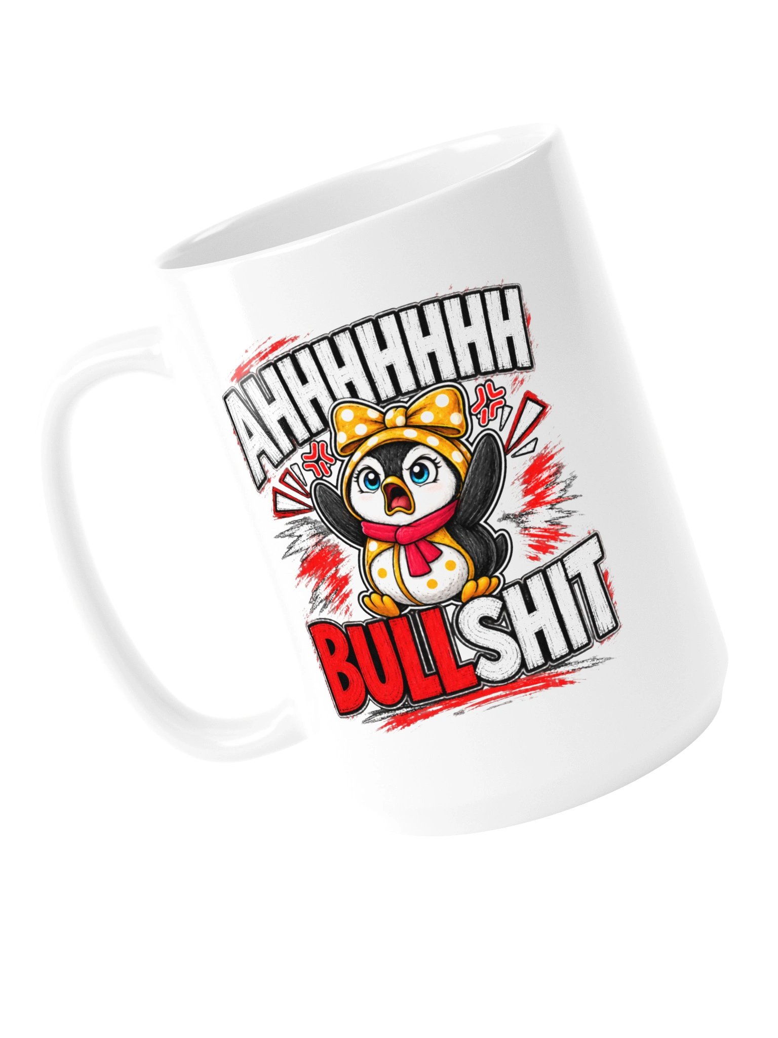 AHHHHHH Bullshit Lulu White Mug product image (5)