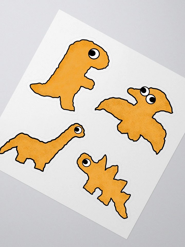 Sticker Club [November 2023] Dino Nuggies Sheet product image (2)