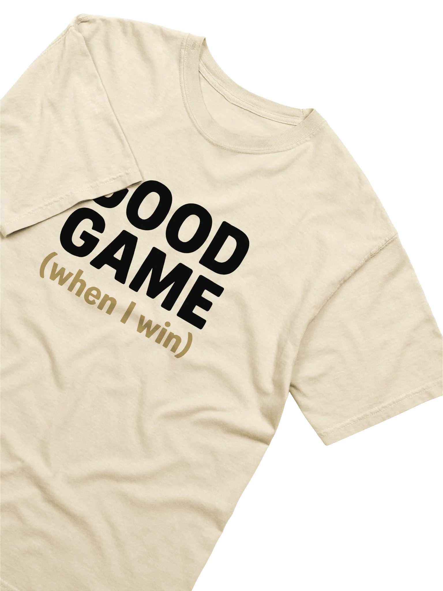 Good Game (when I win) - Comfort Tee product image (3)