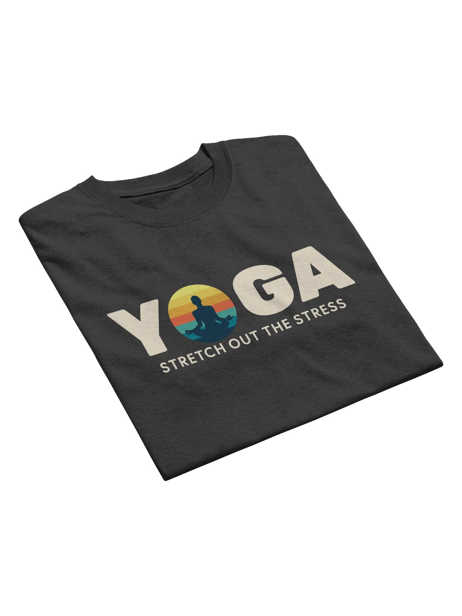 Yoga - Stretch Out the Stress Tee product image (3)