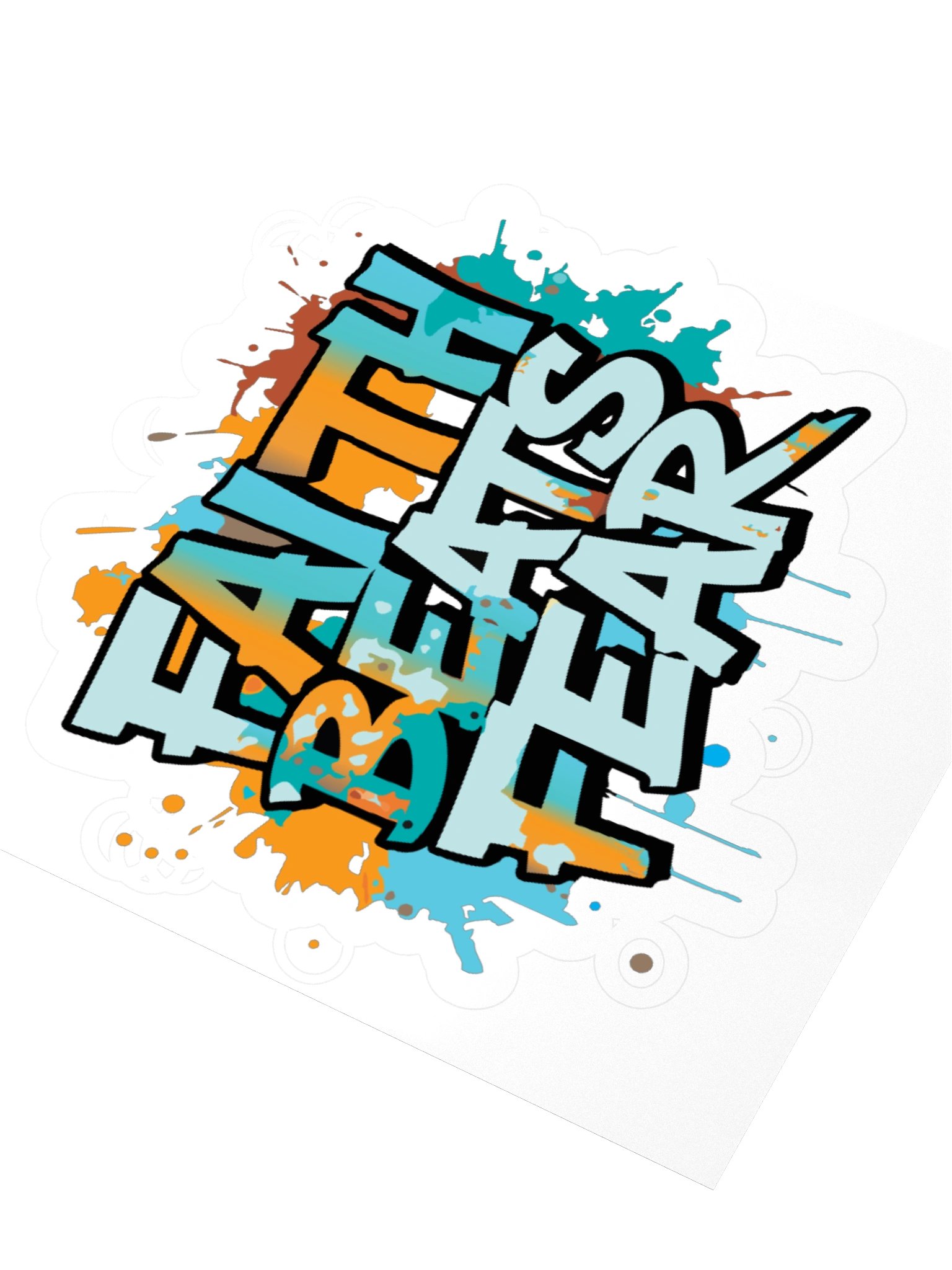 Faith Beats Fear Vinyl Sticker product image (3)