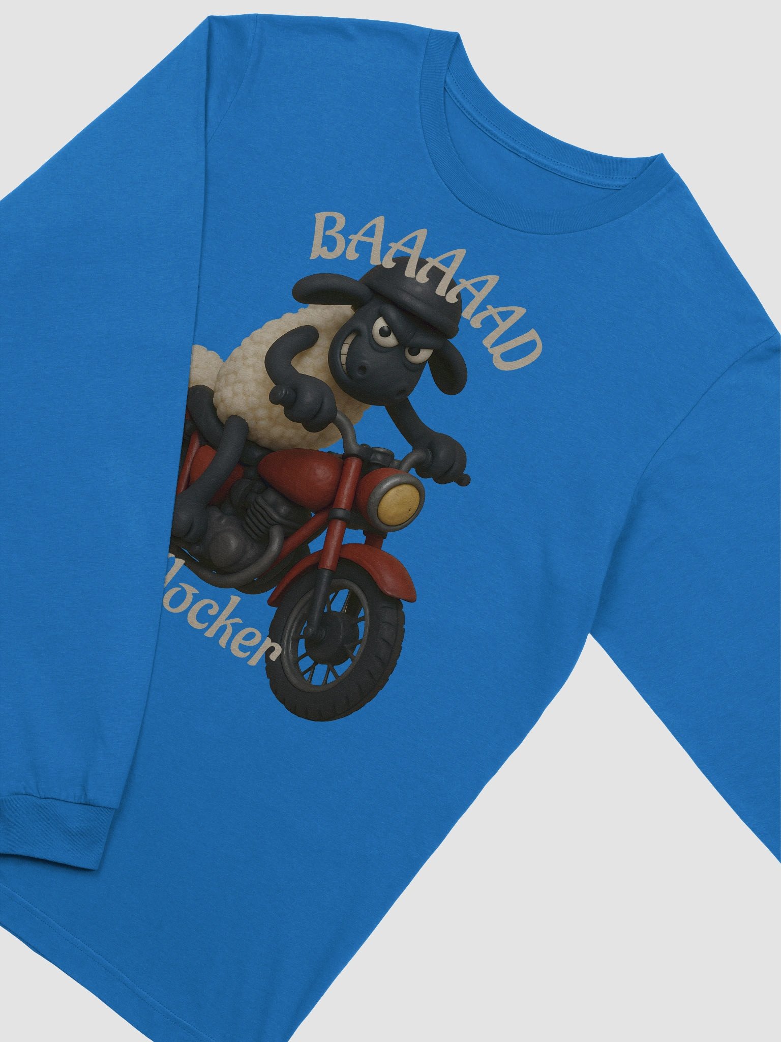 Baaaaad Mutha Flocker Long Sleeve Tee product image (6)