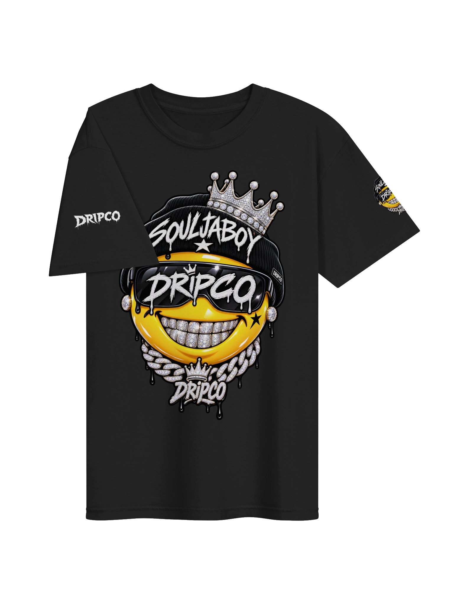 SOULJABOYDRIPCO SMILEY FACE Tee product image (19)