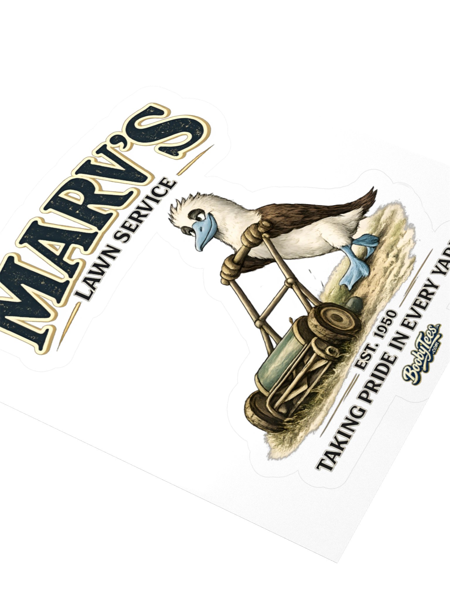 Marv's Lawn Service Sticker product image (9)