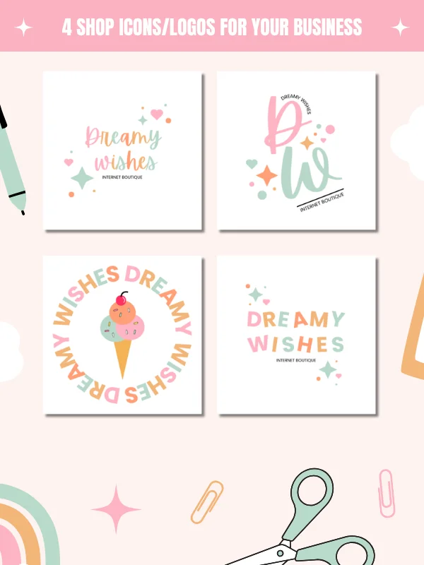 Whimsical MRR/PLR Branding Kit for Etsy product image (7)