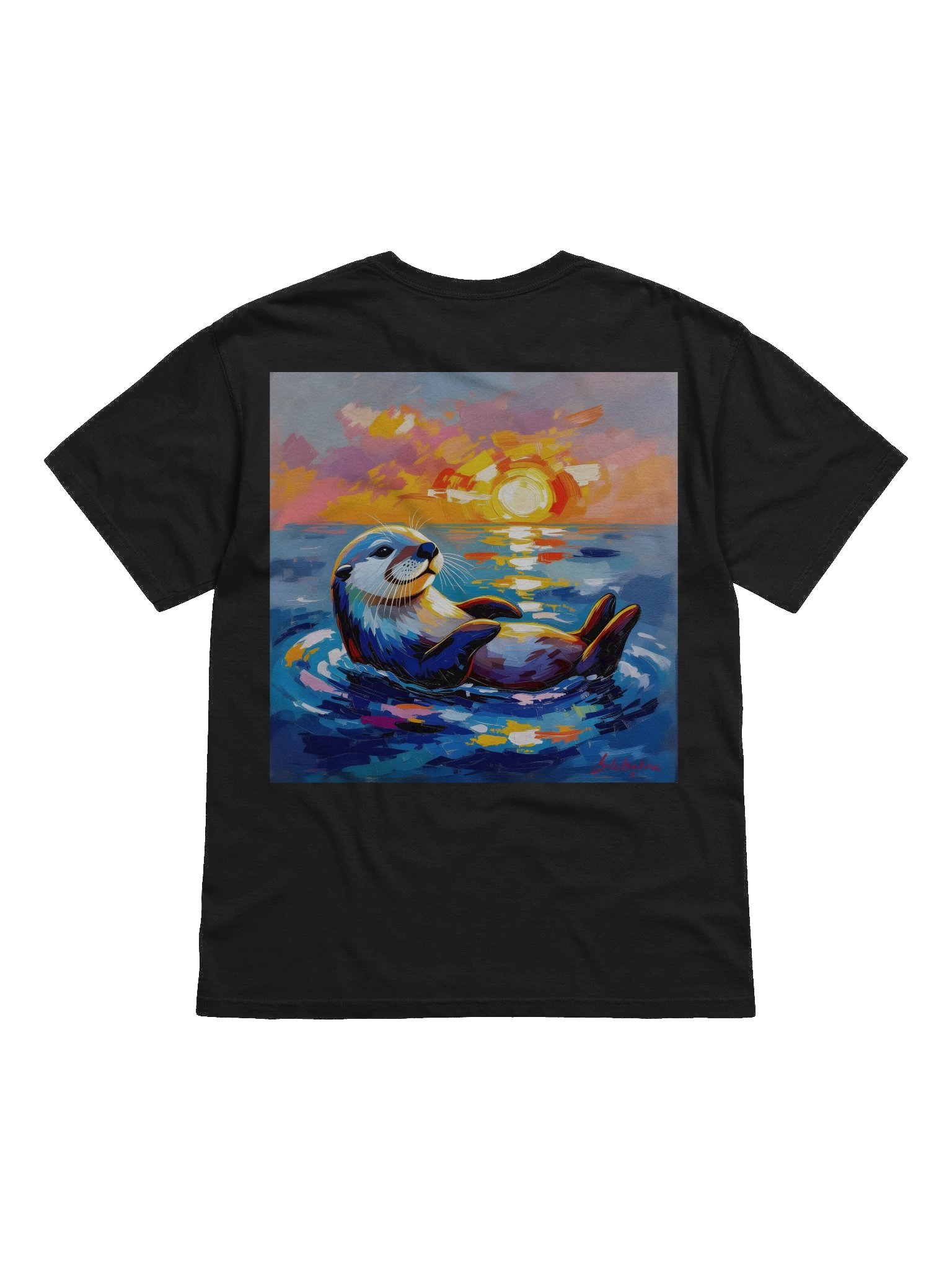 Sea otter shirt product image (18)